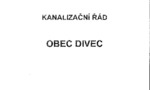 Kanalizační řád Divec