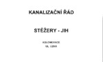 Kanalizační řád Stěžery - Jih
