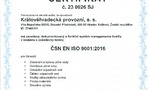 ČSN EN ISO 9001:2016